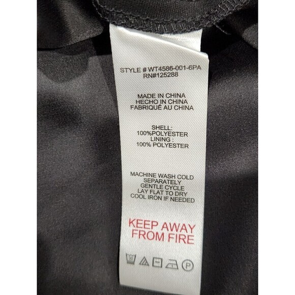 New! Jason Wu Black Satin Deep U Neck Halter Midi Dress, S - Picture 8 of 11